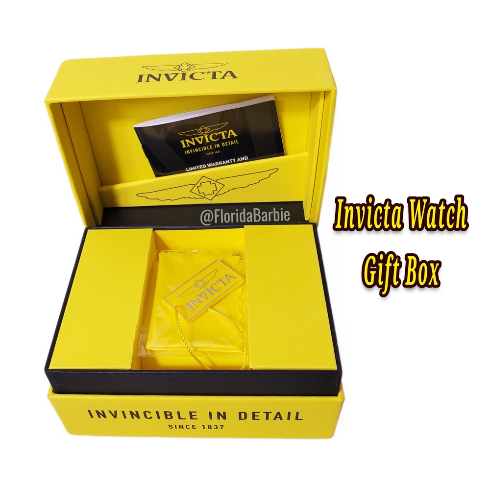 Invicta Watch Gift Box Men Jewelry Accessories Home Storage Organizers Jewelry